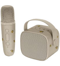 Konges Sløjd Speaker w. Microphone - Karaoke - Lemon