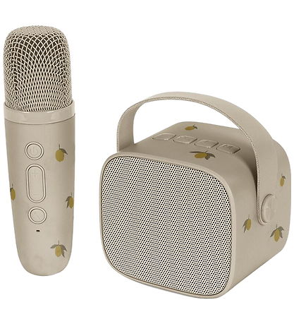 Konges Sløjd Speaker w. Microphone - Karaoke - Lemon