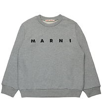 Marni Sweatshirt - Cool Grey Melange w. Black