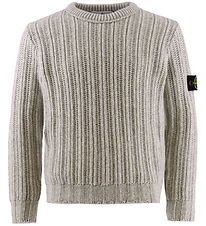 Stone Island Blouse - Wool/Viscose - Grey Melange