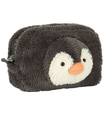 Jellycat Bag - 13x19 cm - Peanut Penguin Pouch - Grey
