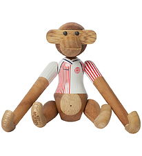 Kay Bojesen Wooden figure - Monkey - DBU 86 Away - Mini - Teak/L