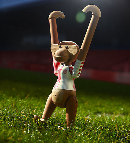 Kay Bojesen Tréfígúra - Api - DBU 86 Away - Lítið - Tekk/Limba