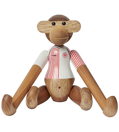 Kay Bojesen Tréfígúra - Api - DBU 86 Away - Lítið - Tekk/Limba