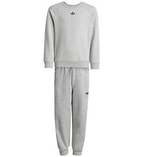 adidas Originals Sweatset - Crew - Mgreyh/Svart