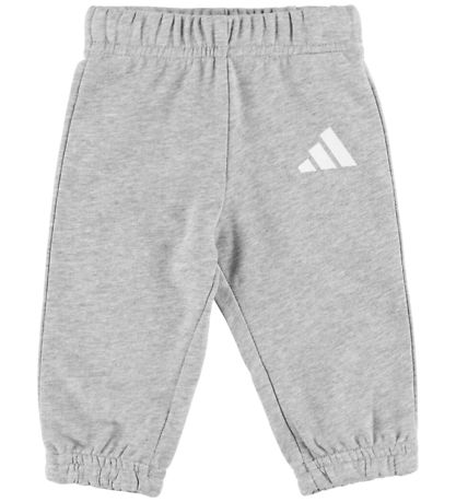 adidas Performance Sweatset - I BL FT Jog - Mgrau/Weiß
