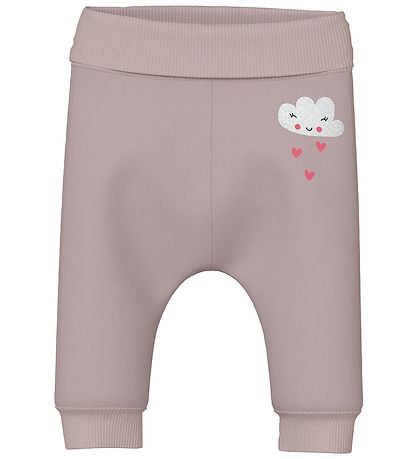 Name It Sweatset - NbfVrillie - Polerad Lilac/Cloud
