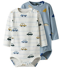 Name It Body l/ä - NbmVroels - 2-pack - Cloud Dansare/Dusty Blue