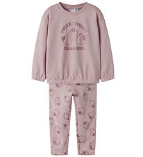 Name It Sweatset - NmfViluba - Polerad Lilac/Polerad Lilac