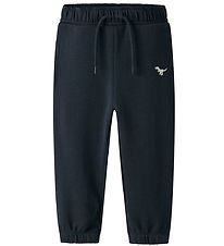 Name It Sweatpants - NmmVallen - Marinblå Blazer/Green Dino