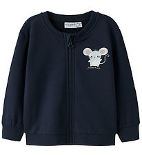 Name It Cardigan - NbfVrillie - Marinblå Blazer/Mus