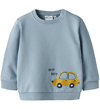 Name It Sweatshirt - NbmVonne - Dusty Blue/Bil