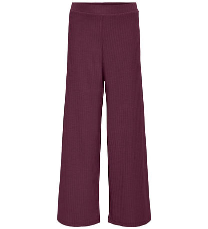 Kids Only Trousers - KogNella - Rib - Noos - Mauve Wine