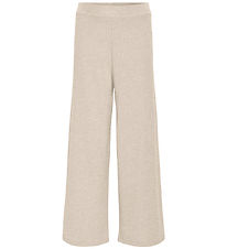 Kids Only Byxor - KogNella - Rib - Noos - Pimpsten Stone/Melange