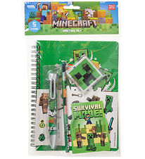 Minecraft Pencil Set - 5 Parts