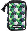 Minecraft Etui m. Inhoud - Groen/Zwart