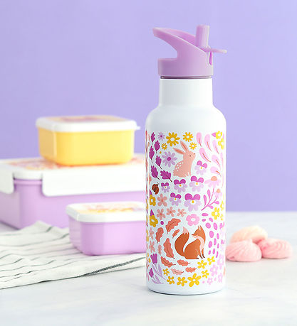 A Little Lovely Company 물병 - 스테인리스 스틸 - 500ml
