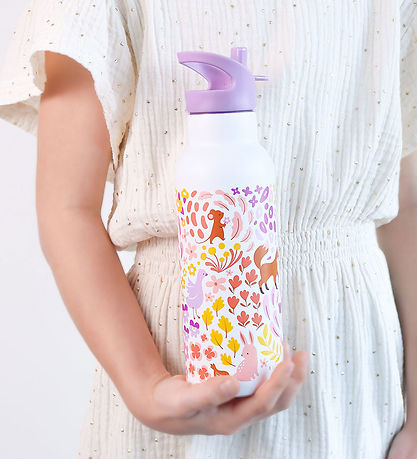 A Little Lovely Company 물병 - 스테인리스 스틸 - 500ml