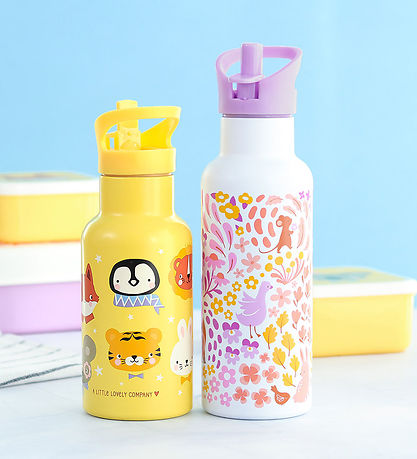 A Little Lovely Company 물병 - 스테인리스 스틸 - 500ml