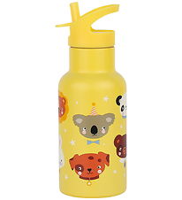 A Little Lovely Company Vatnsflaska - Ryðfrítt stál - 350ml