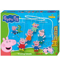 Hama Midi Bead Set - Baby Mobile - Peppa Pig + Little sister Evi