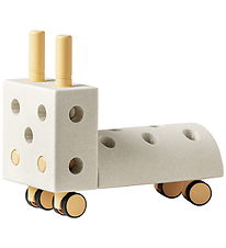 MODU Baby Walker - Tiny Ride - 10 Parts - 40x20x36 cm - Sand Gre