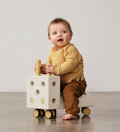 MODU Baby Walker - Tiny Ride - 10 Parts - 40x20x36 cm - Sand Gre