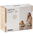 MODU Explorer Set - 20 Parts - 55x40x20 cm - Sand Grey/Honey Yel