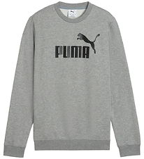 Puma Sweatshirt - ESS nr 1 Logo Crew - Grå
