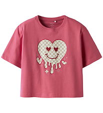 Name It T-shirt - NkfKaren - Rapture Rose