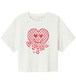 Name It T-shirt - NkfKaren - Cloud Dancer