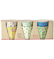 Rice Bekers - Melamine - 6 st. - 160 ml - Laat je ware kleuren z