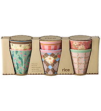 Rice Bekers - Melamine - 6 st. - 250 ml - All You Need Ijs Love