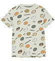 Minymo T-shirt - Tender Greens w. Print
