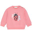 Minymo Sweatshirt - Viscose/Cotton - Strawberry Pink