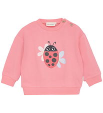 Minymo Sweatshirt - Viscose/Cotton - Strawberry Pink