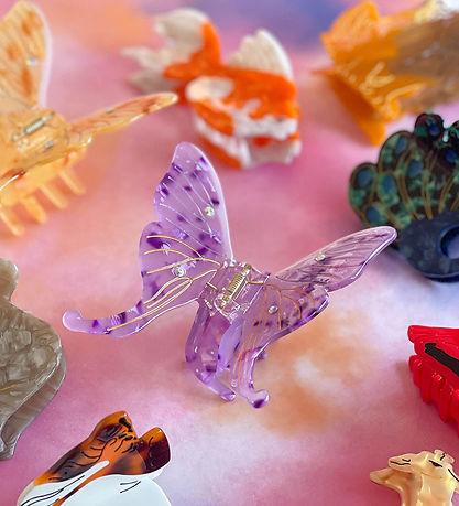 By Stær Hair Clip - Butterfly - Purple