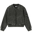 Name It Denim/Bomber Jacket - NkfLuna - Dark Grey Denim