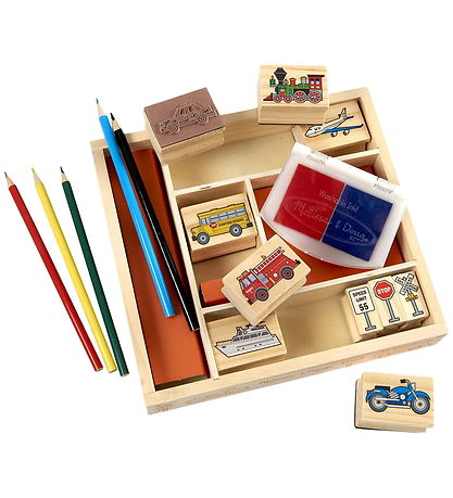 Melissa & Doug - Piston set - Vehicles