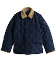 Tommy Hilfiger Thermo Jacket - Quilted - Contrast Collar - Dark 