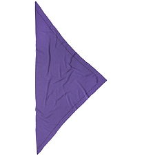 Lala Berlin Scarf - 162x85 - Triangle Solid M - Iris