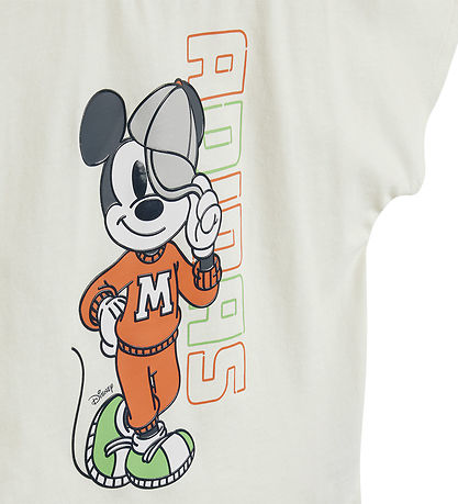 adidas Performance T-Shirt - I DY MM - Mickey Mouse - Weiß/Leim