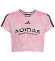 adidas Performance T-shirt - Cropped - JG HOT CR - Trupnk/Black
