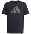adidas Performance T-shirt - Camouflage - Black w. Logo