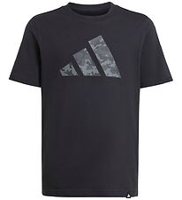 adidas Performance T-skjorte - Camouflage - Svart m. Logo