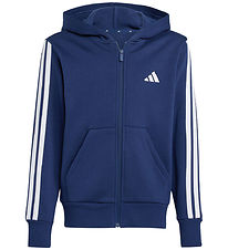 adidas Performance Cardigan - Mörkblå/White m. Logo