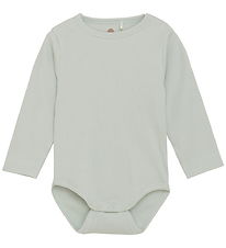 En Fant Bodysuit l/s - Rib - Mercury