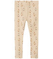 Lil' Atelier leggings - Rib - NmfGavo - Sand Dollar/Duck