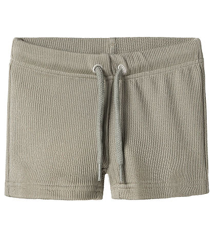 Lil' Atelier Swim Trunks - Rib - NbmFolo - Forest Fog