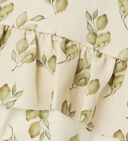 Lil' Atelier Swimsuit - Waffle Fabric - NbfFloria - Turtledove